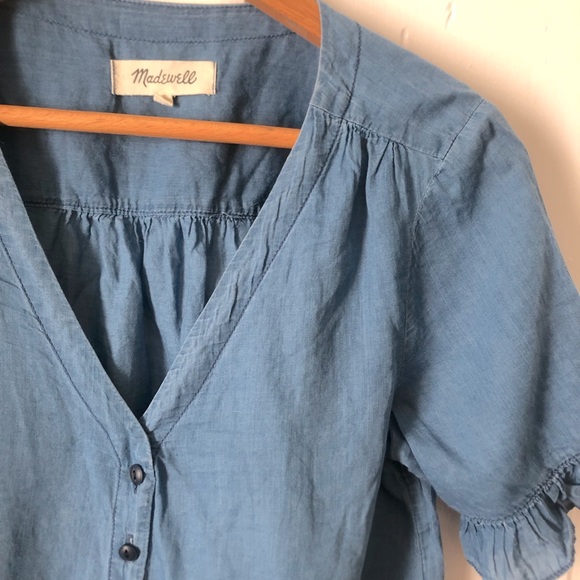 MADEWELL Chambray blouse - Picture 2 of 6